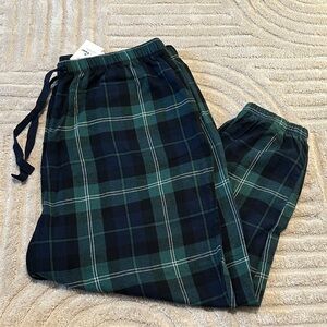 Old Navy Plaid Pajama Pants - Green and Blue